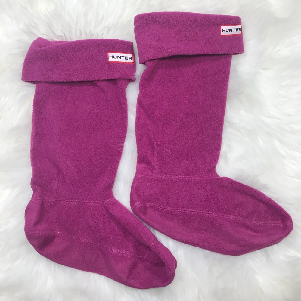 HUNTER SOCKS Pink sz M short